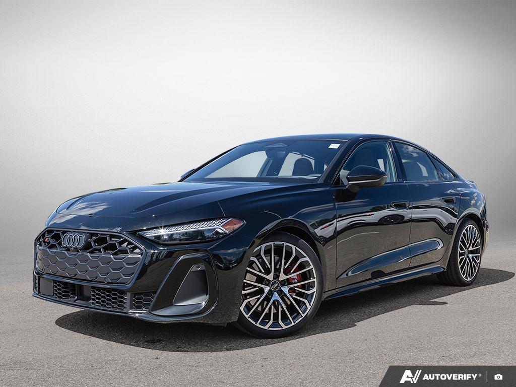 Mythos Black Metallic 2025 Audi S5 Sedan All-Wheel Drive Automatic