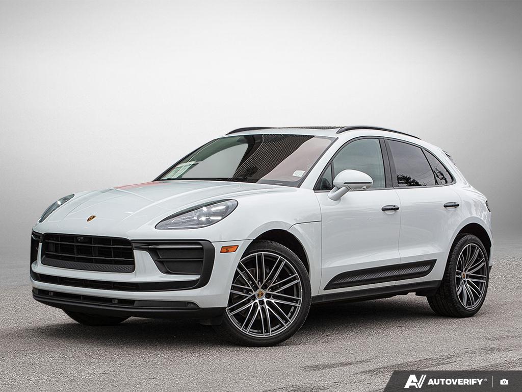 Carrara White MET 2023 Porsche Macan SUV / Crossover All-Wheel Drive Automatic