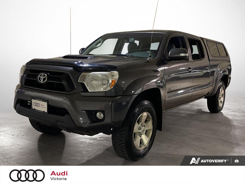 Gray (Magnetic Grey Met) 2014 Toyota Tacoma Double Cab SB V6 4WD Pickup Truck Four-Wheel Drive Automatic