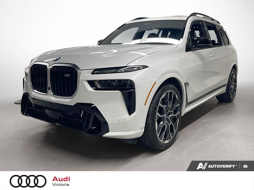 Mineral White Metallic 2025 BMW X7 M60i AWD SUV / Crossover All-Wheel Drive Automatic