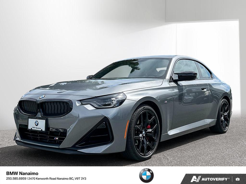 Gray (Skyscraper Grey Metallic) 2025 BMW 2 Series Coupe All-Wheel Drive Automatic