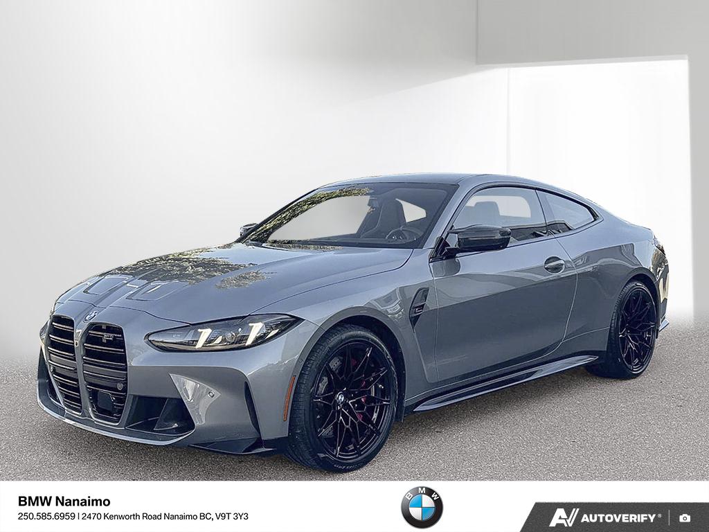 Gray (Skyscraper Grey Metallic) 2026 BMW M4 Coupe All-Wheel Drive Automatic