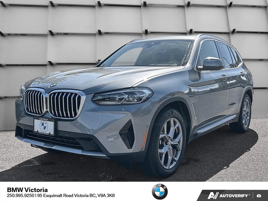 Gray (Skyscraper Grey Met) 2023 BMW X3 SUV / Crossover All-Wheel Drive Automatic