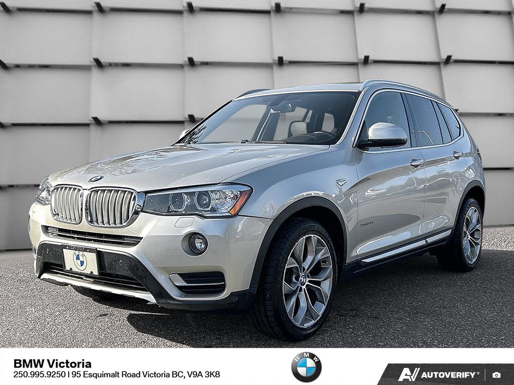 Mineral Silver Met 2017 BMW X3 SUV / Crossover All-Wheel Drive Automatic
