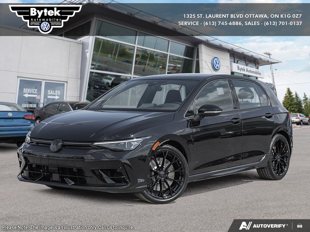 Black 2026 Volkswagen Golf R Black Edition 4Motion Hatchback Automatic