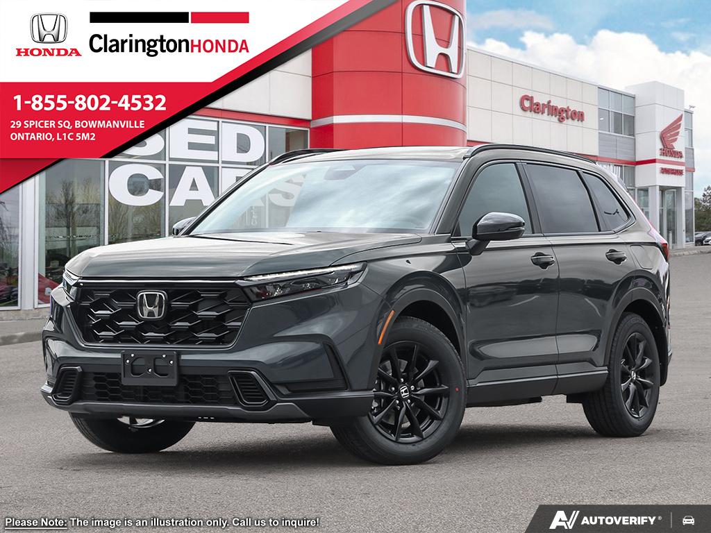 METEOROID GRAY METALLIC 2026 Honda CR-V Hybrid SUV / Crossover All-Wheel Drive Continuously Variable Transmission