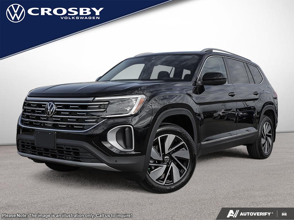 Deep Black Pearl 2026 Volkswagen Atlas SUV / Crossover Automatic