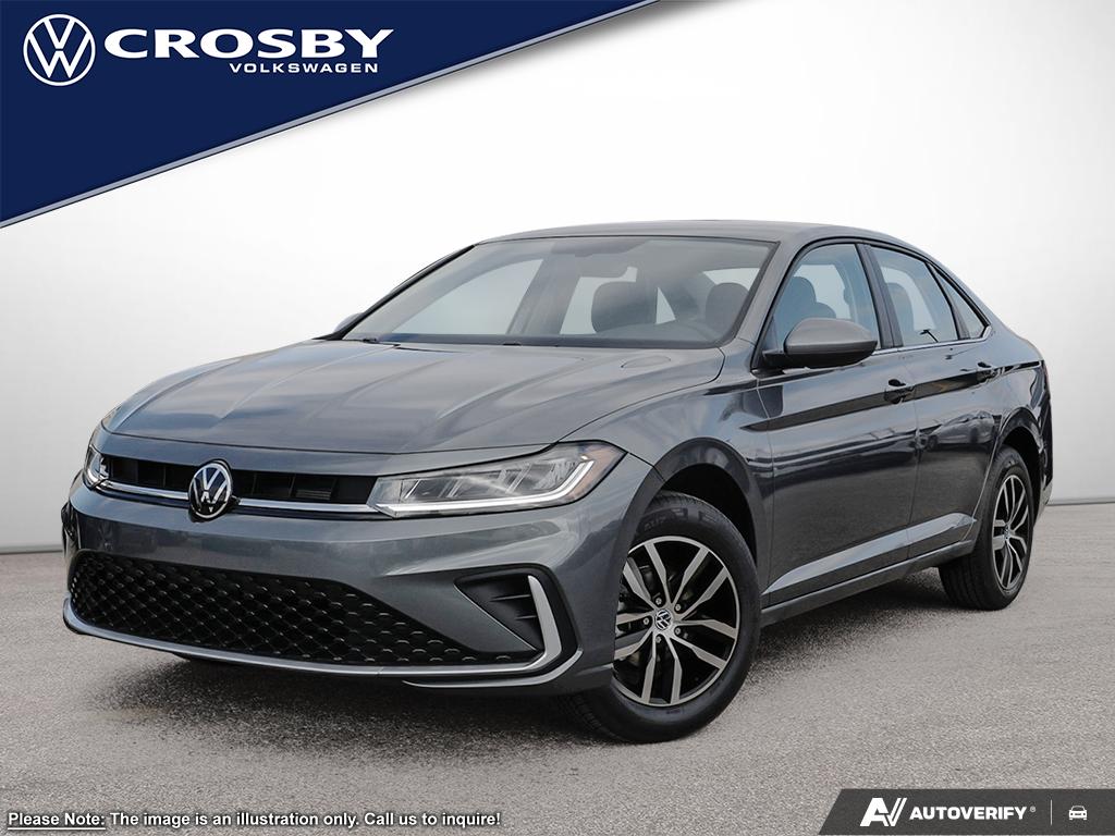 Platinum Gray Metallic 2026 Volkswagen Jetta Sedan Automatic