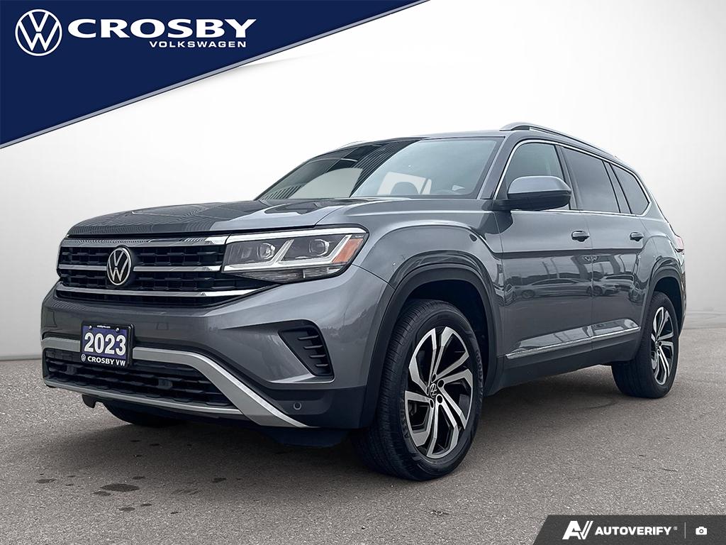 Gray (Platinum Grey Met) 2023 Volkswagen Atlas SUV / Crossover  Automatic