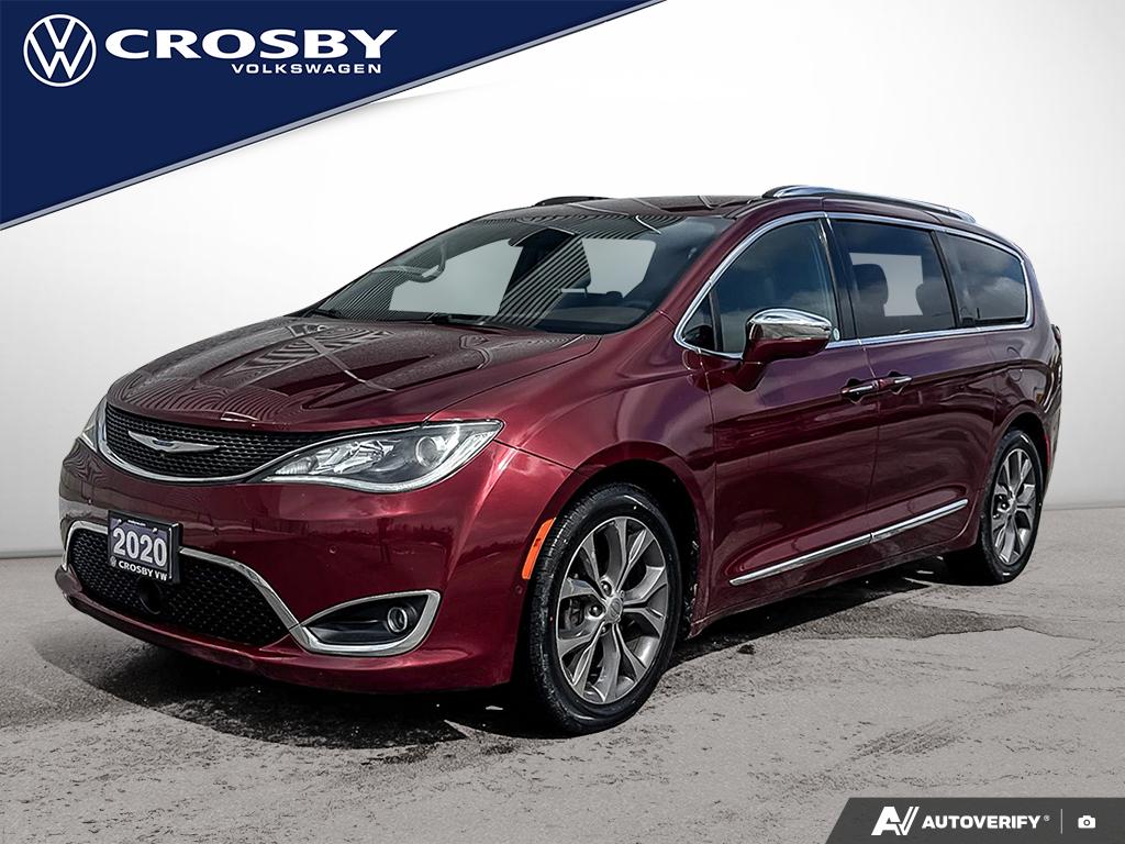 Red 2020 Chrysler Pacifica Minivan Front-Wheel Drive Automatic