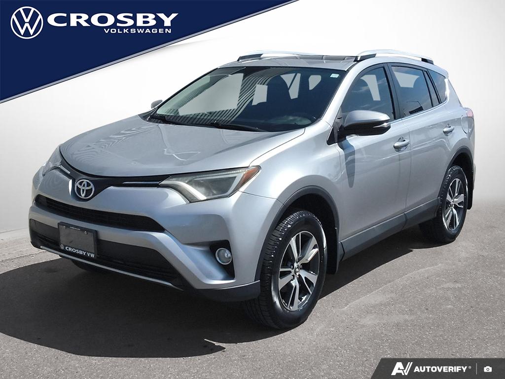 Silver 2016 Toyota RAV4 XLE SUV / Crossover Front-Wheel Drive Automatic