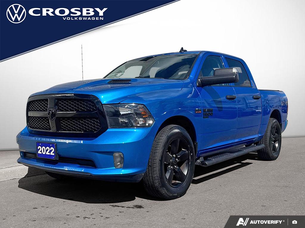 Blue 2022 RAM 1500 Pickup Truck Automatic