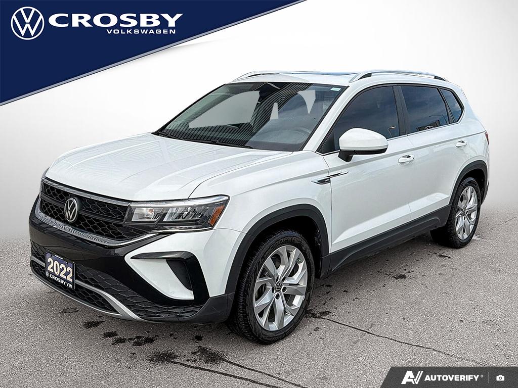 White 2022 Volkswagen Taos SUV / Crossover Automatic