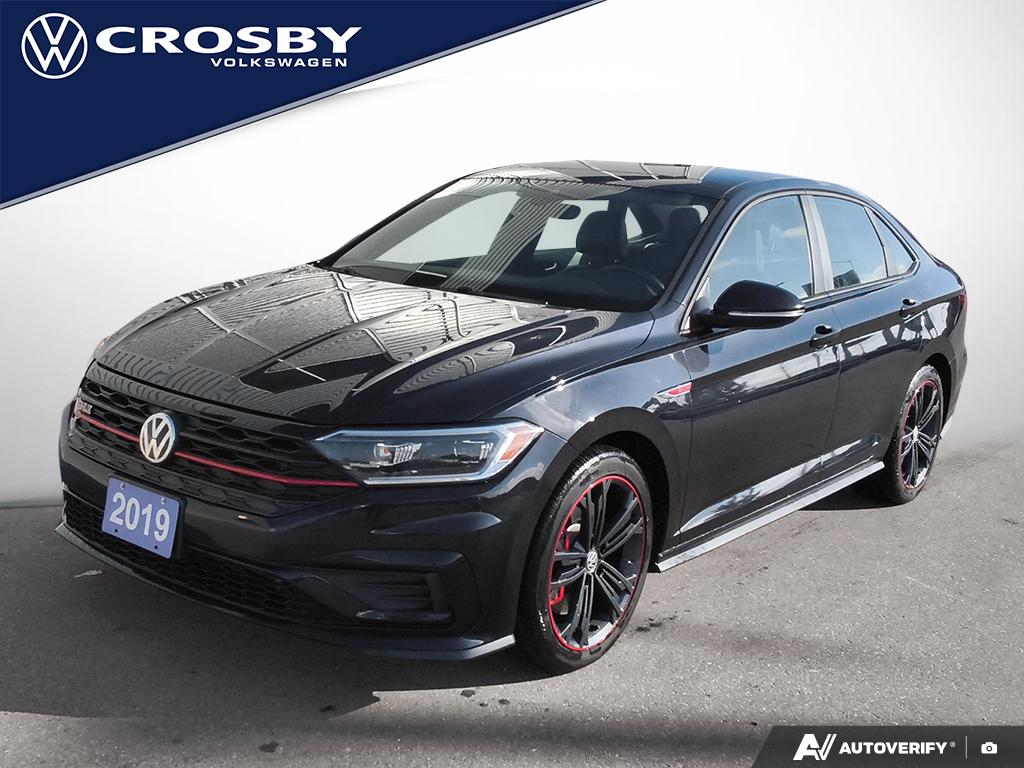 Black 2019 Volkswagen Jetta GLI Sedan Front-Wheel Drive Automatic