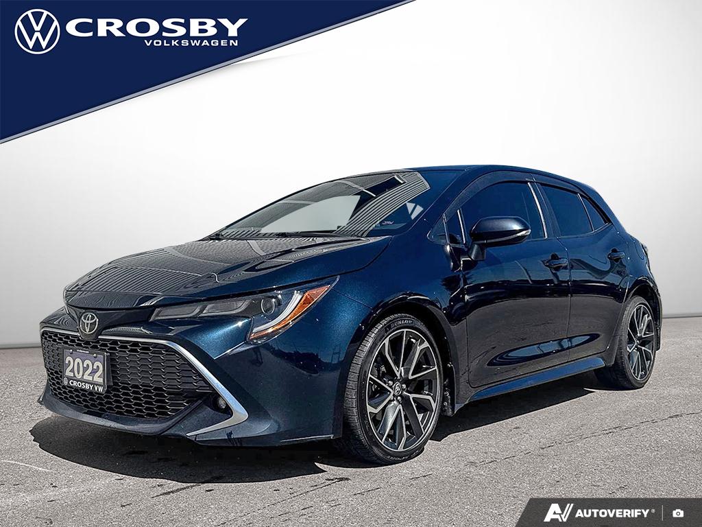 Blue 2022 Toyota Corolla Hatchback Hatchback  Automatic