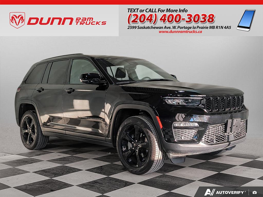 Diamond Black Crystal Pearl 2024 Jeep Grand Cherokee SUV / Crossover Four-Wheel Drive 8-Speed Automatic