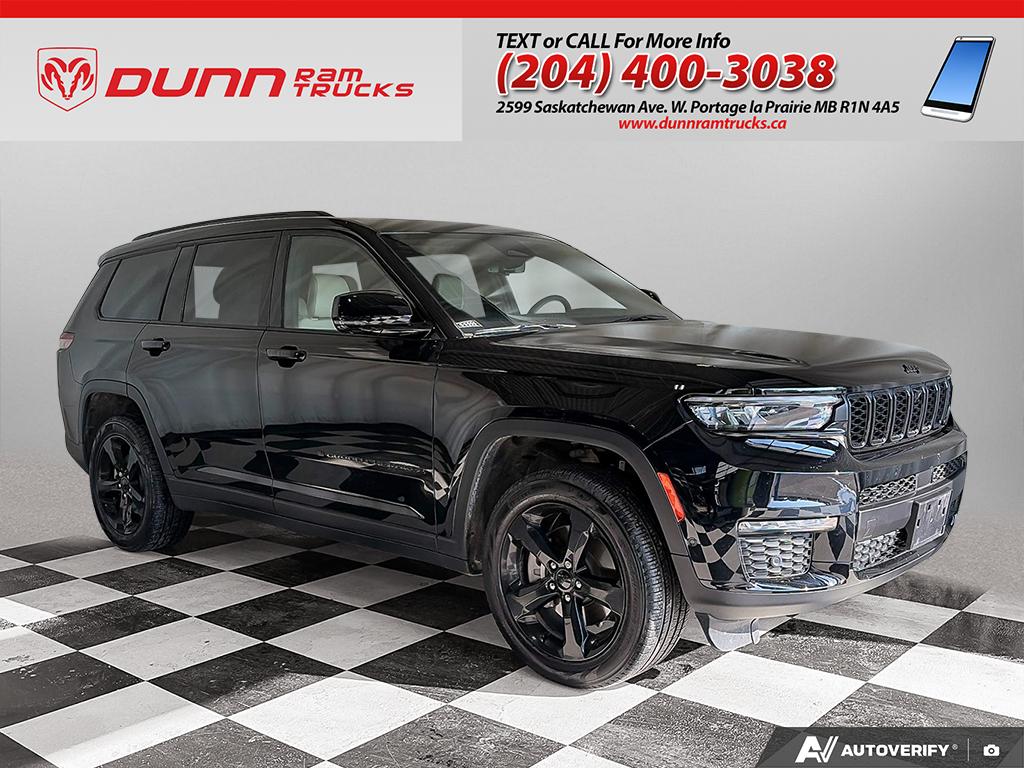 Diamond Black Crystal Pearl 2024 Jeep Grand Cherokee L SUV / Crossover Four-Wheel Drive 8-Speed Automatic