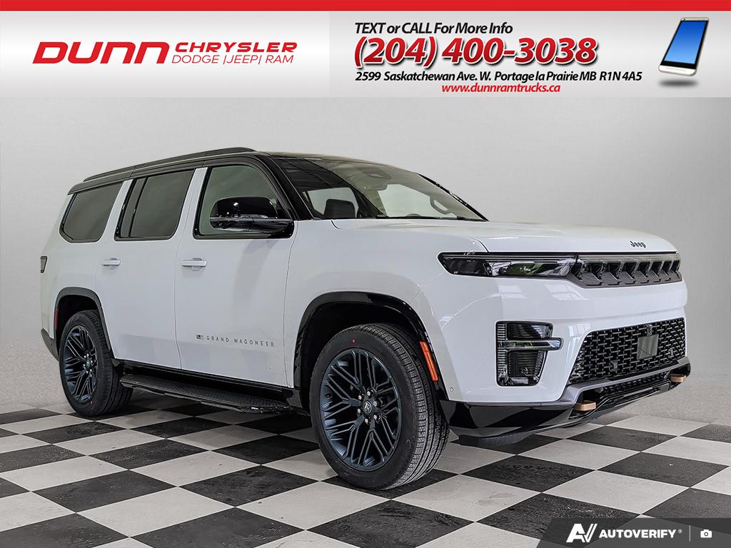 Bright White 2026 Jeep Grand Wagoneer 85th Anniversary Edition 4WD SUV / Crossover Four-Wheel Drive 8-Speed Automatic