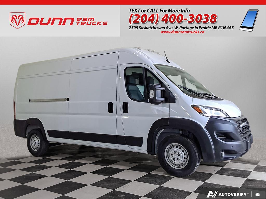 Bright White 2026 RAM ProMaster Van Front-Wheel Drive 9-Speed Automatic