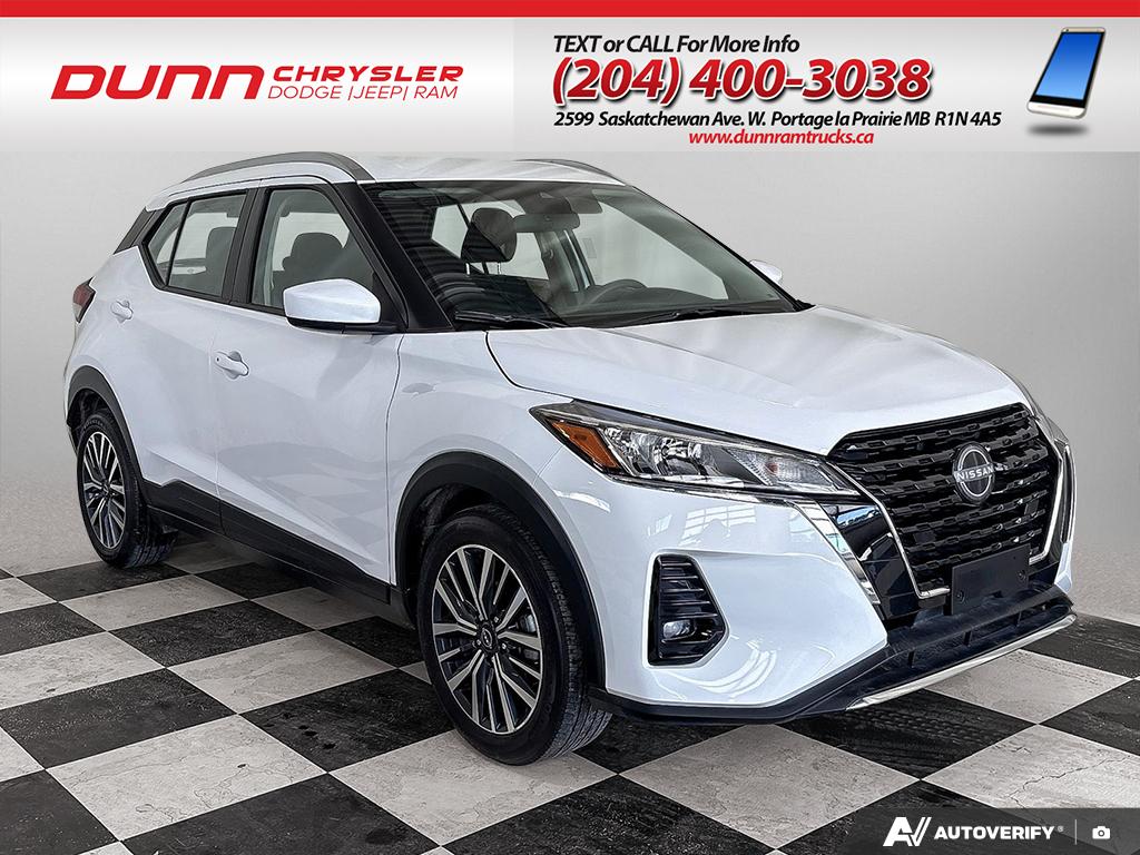 White 2025 Nissan Kicks SV FWD SUV / Crossover Front-Wheel Drive Automatic