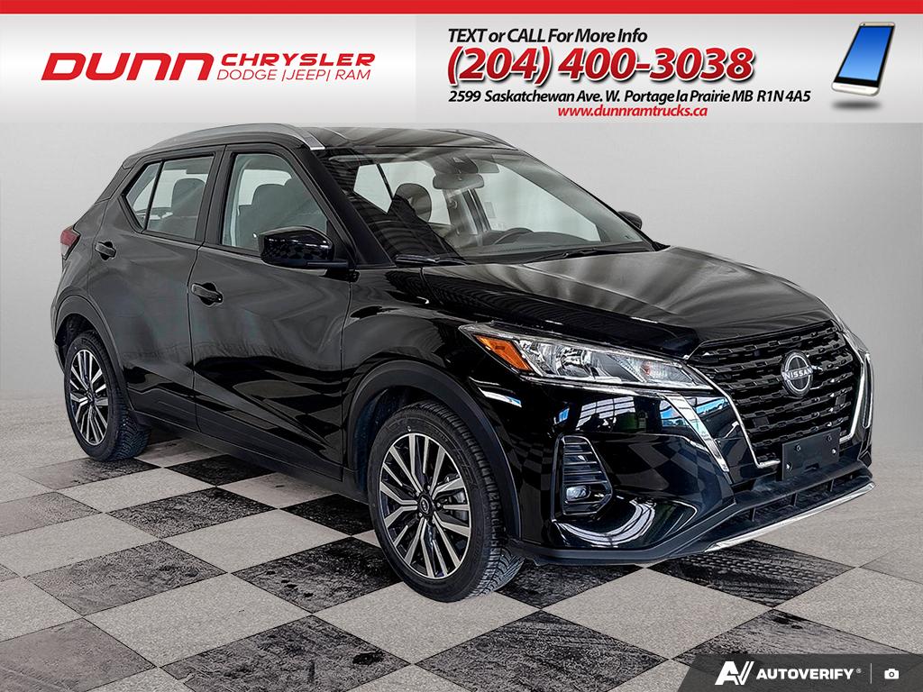 Black 2025 Nissan Kicks SV FWD SUV / Crossover Front-Wheel Drive Automatic