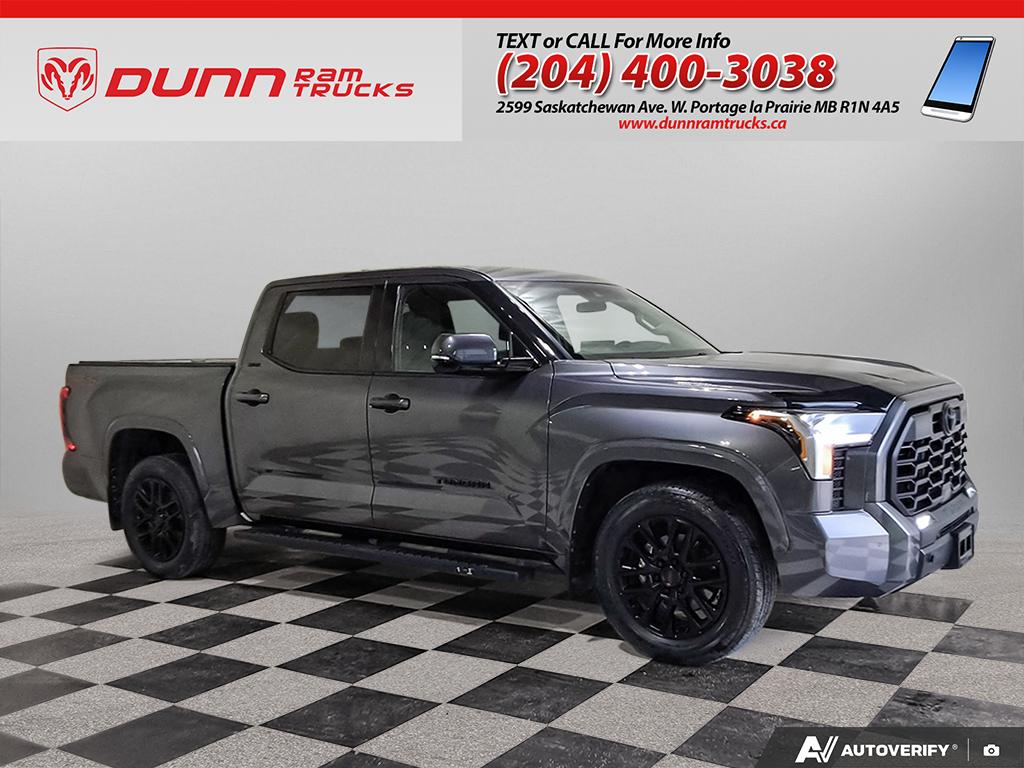 Gray 2023 Toyota Tundra Pickup Truck Four-Wheel Drive Automatic