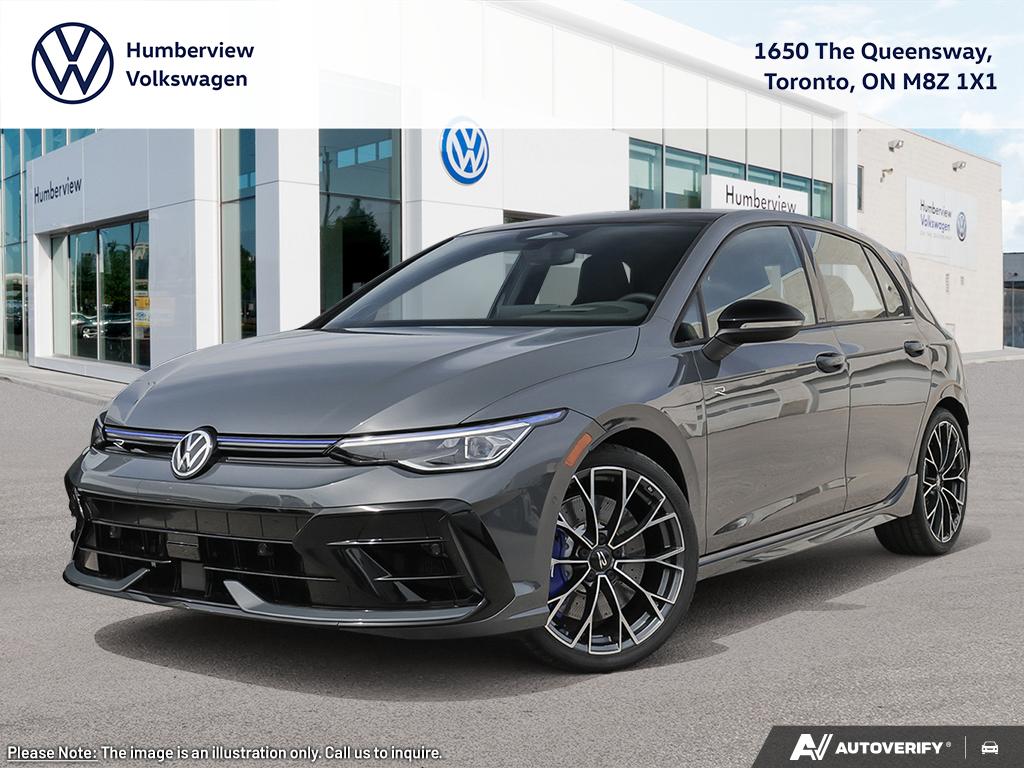 Dolphin Gray Metallic 2026 Volkswagen Golf R Hatchback All-Wheel Drive Automatic
