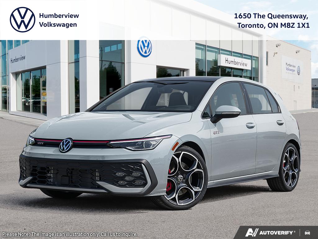 Oyster Silver Metallic 2026 Volkswagen Golf GTI Hatchback Front-Wheel Drive Automatic