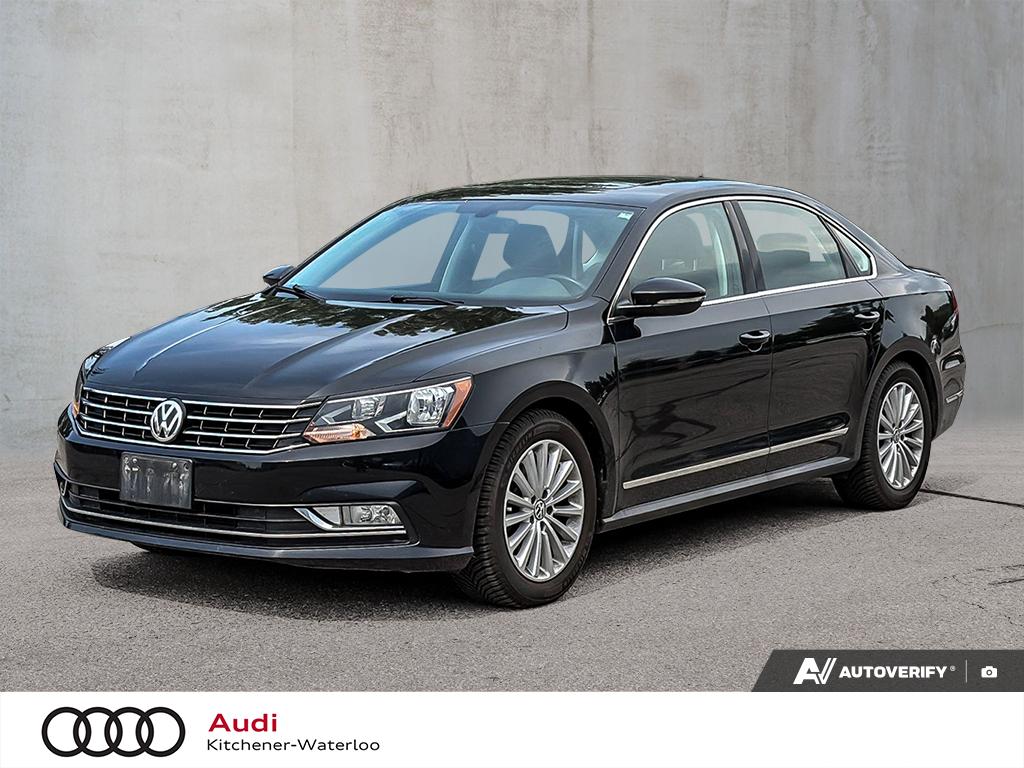 Black 2016 Volkswagen Passat Sedan Automatic