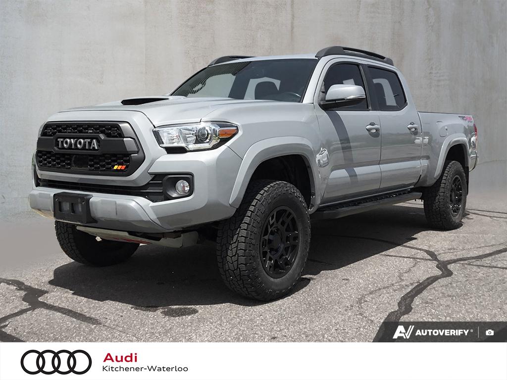 Gray (Cement Grey Met) 2019 Toyota Tacoma Pickup Truck Four-Wheel Drive Automatic