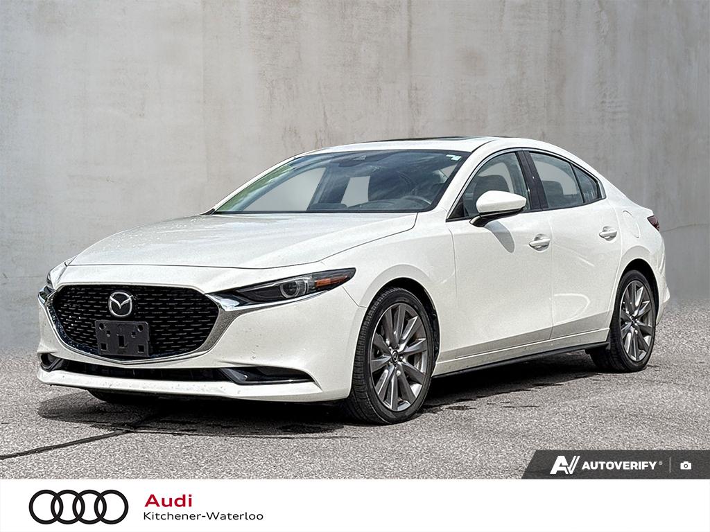 White 2019 Mazda MAZDA3 Sedan  Automatic