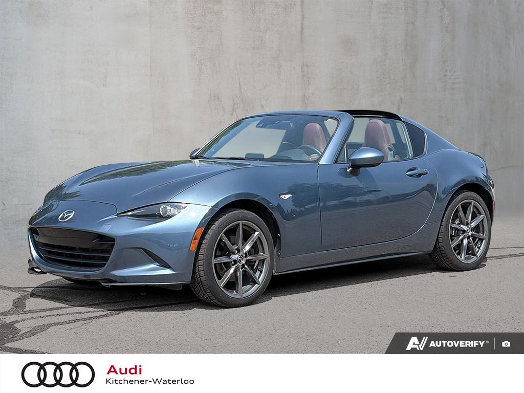 Gray (Meteor Grey Mica) 2017 Mazda MX-5 Convertible  Automatic