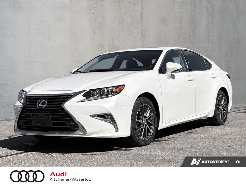 White 2016 Lexus ES Sedan Front-Wheel Drive Automatic
