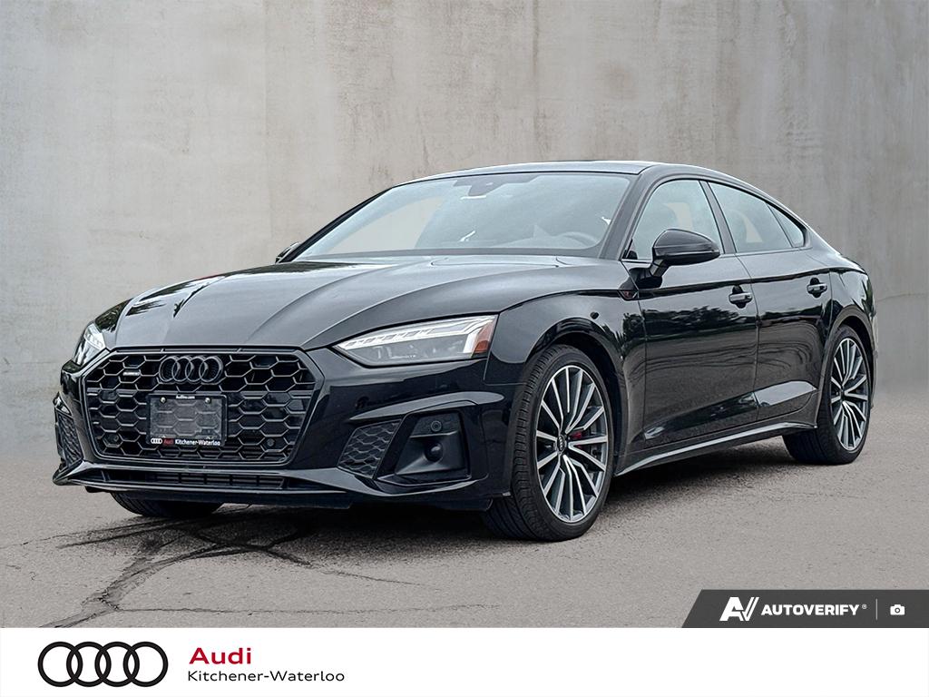 Mythos Black Metallic 2025 Audi A5 Sportback Sedan Automatic