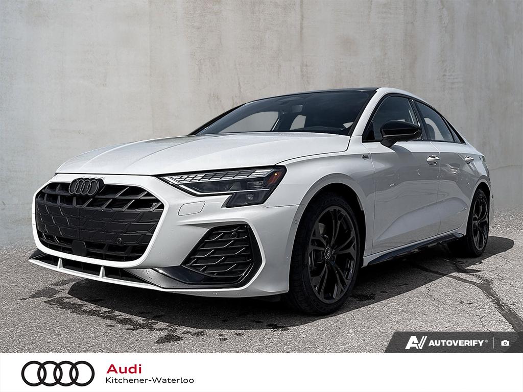 Arkona White 2026 Audi A3 quattro Progressiv 40 TFSI Sedan  Automatic