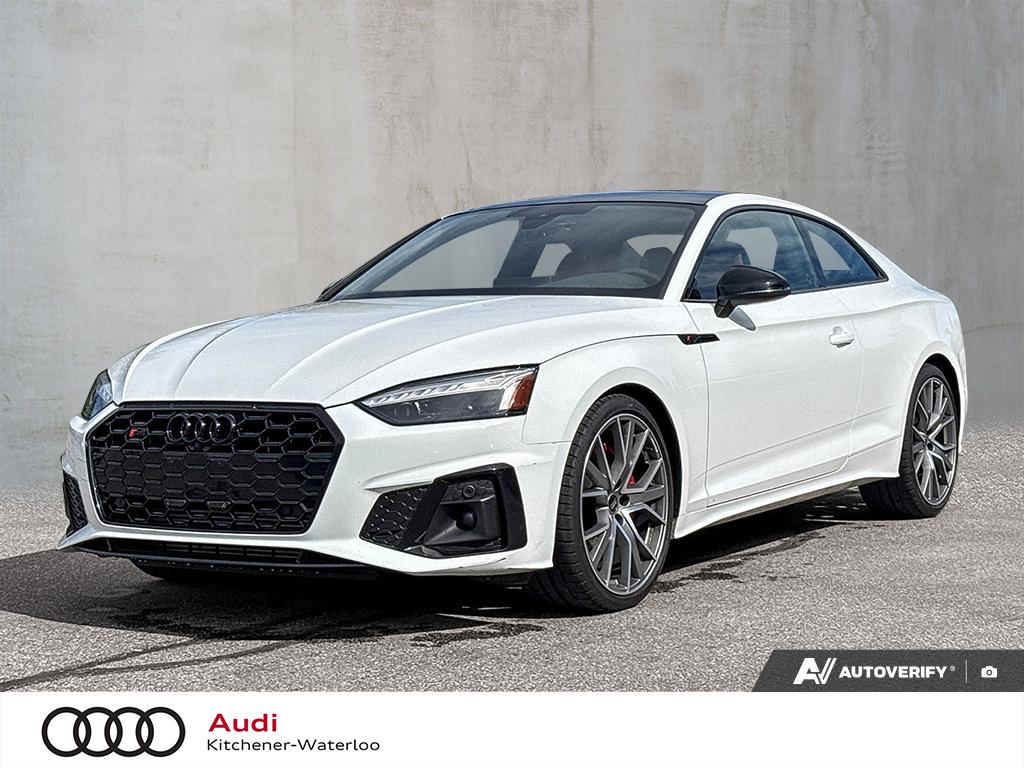 Ibis White 2023 Audi S5 Coupe All-Wheel Drive Automatic