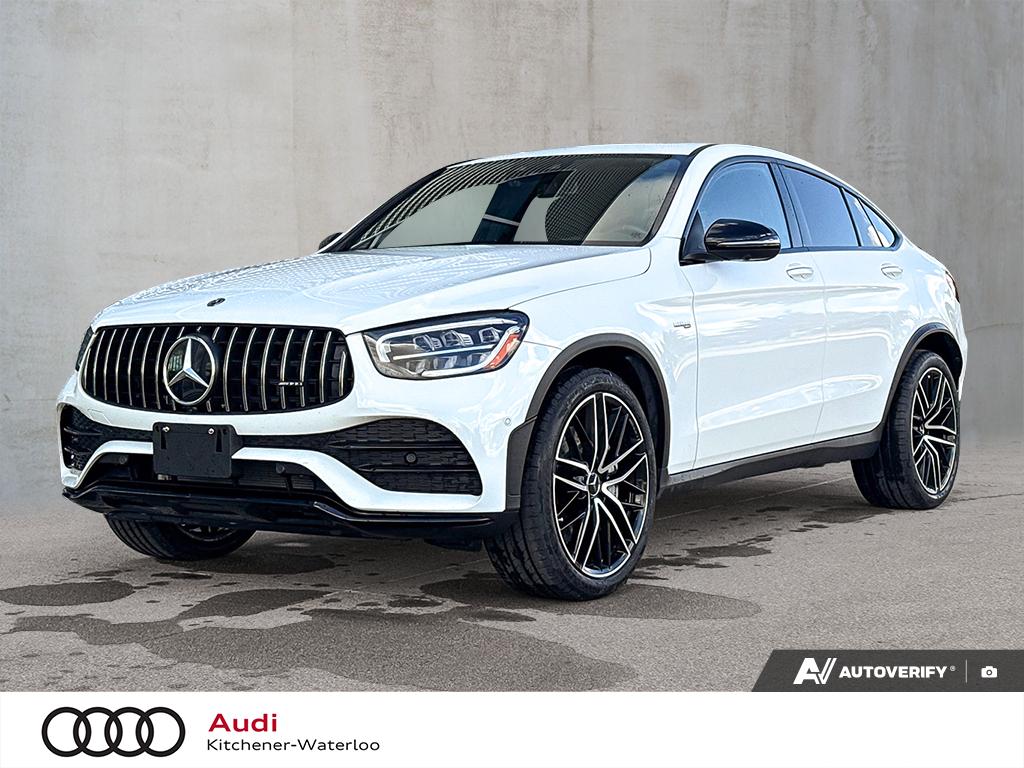 White 2020 Mercedes-Benz GLC Coupe All-Wheel Drive Automatic