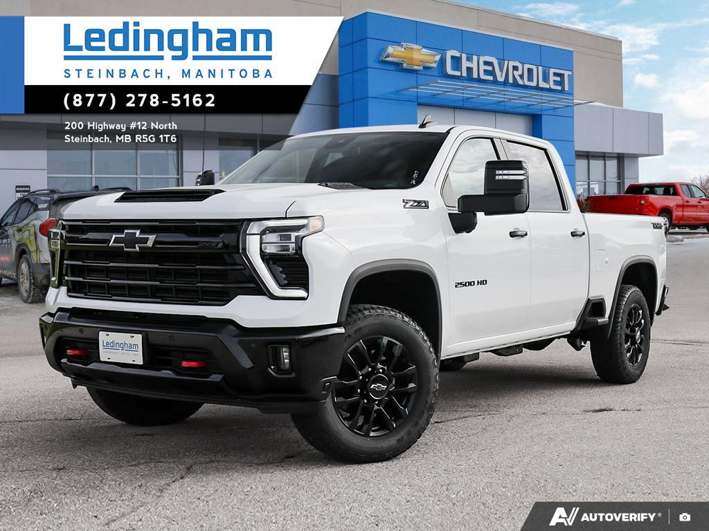 Summit White 2026 Chevrolet Silverado 2500HD Pickup Truck Four-Wheel Drive Automatic