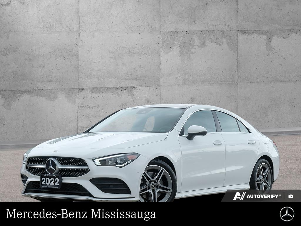 Polar White 2022 Mercedes-Benz CLA Coupe All-Wheel Drive Automatic