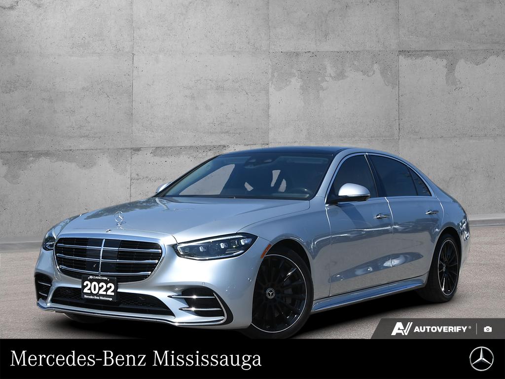 High Tech Silver Met 2022 Mercedes-Benz S-Class Sedan All-Wheel Drive Automatic