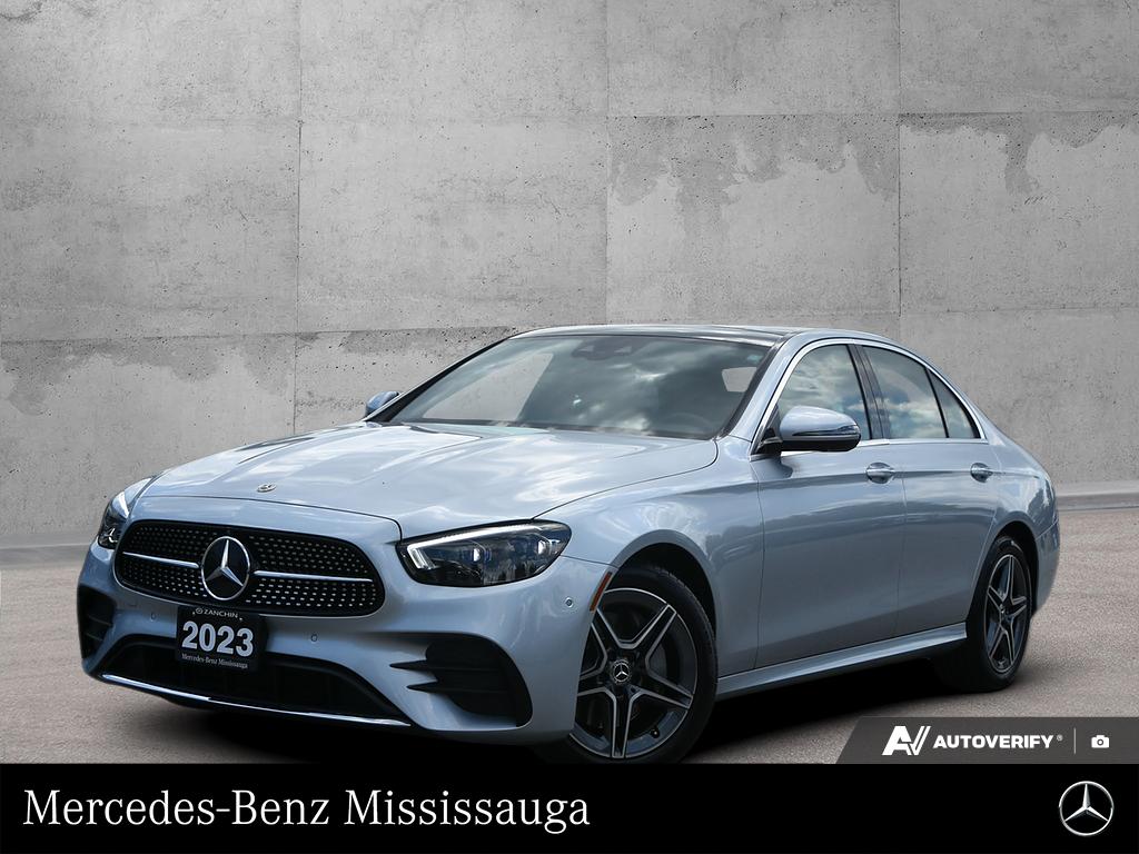 High Tech Silver Metallic 2023 Mercedes-Benz E-Class Sedan All-Wheel Drive Automatic