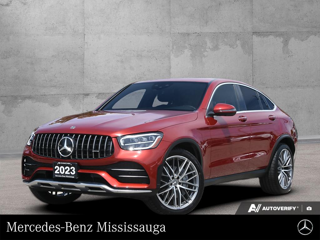 MANUFAKTUR Hyacinth Red Met 2023 Mercedes-Benz GLC AMG GLC 43 4MATIC Coupe All-Wheel Drive Automatic
