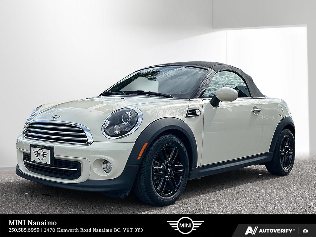 Pepper White 2014 MINI Roadster Convertible Front-Wheel Drive Automatic