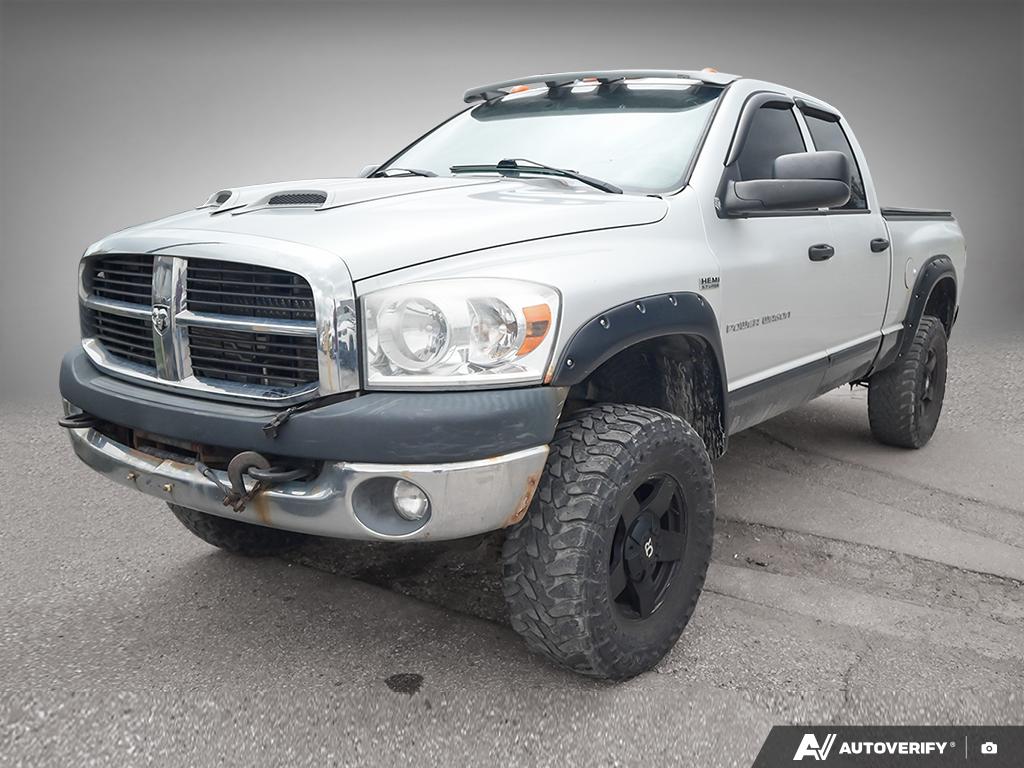 Gray 2008 Dodge RAM 2500 Pickup Truck Four-Wheel Drive 