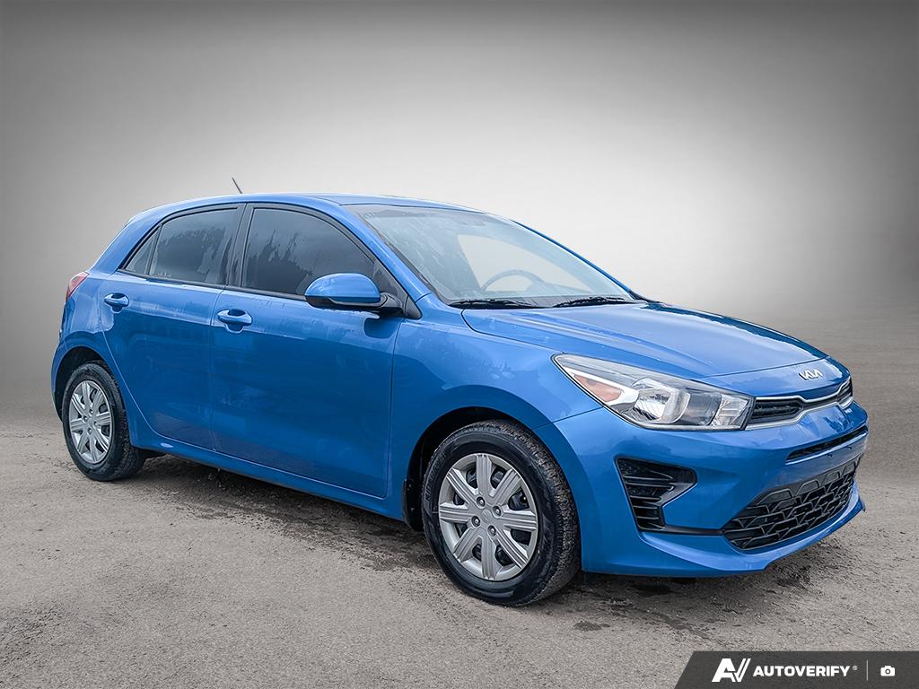 Blue 2023 Kia Rio5 Wagon Front-Wheel Drive