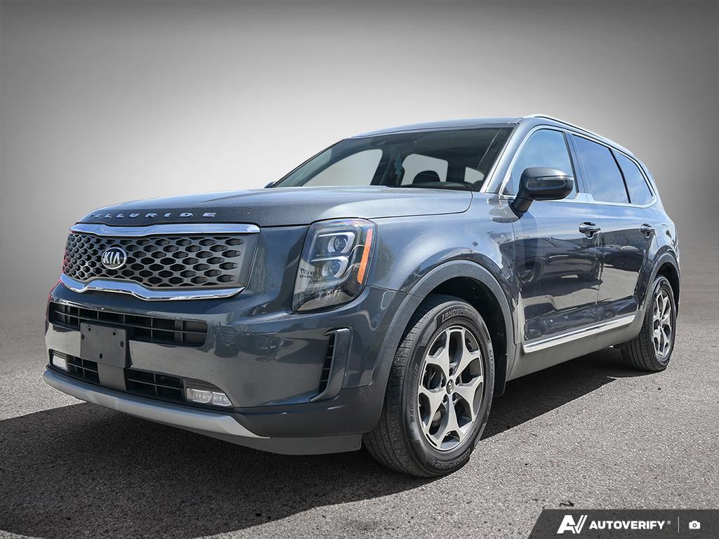 Gray 2020 Kia Telluride SUV / Crossover All-Wheel Drive Automatic