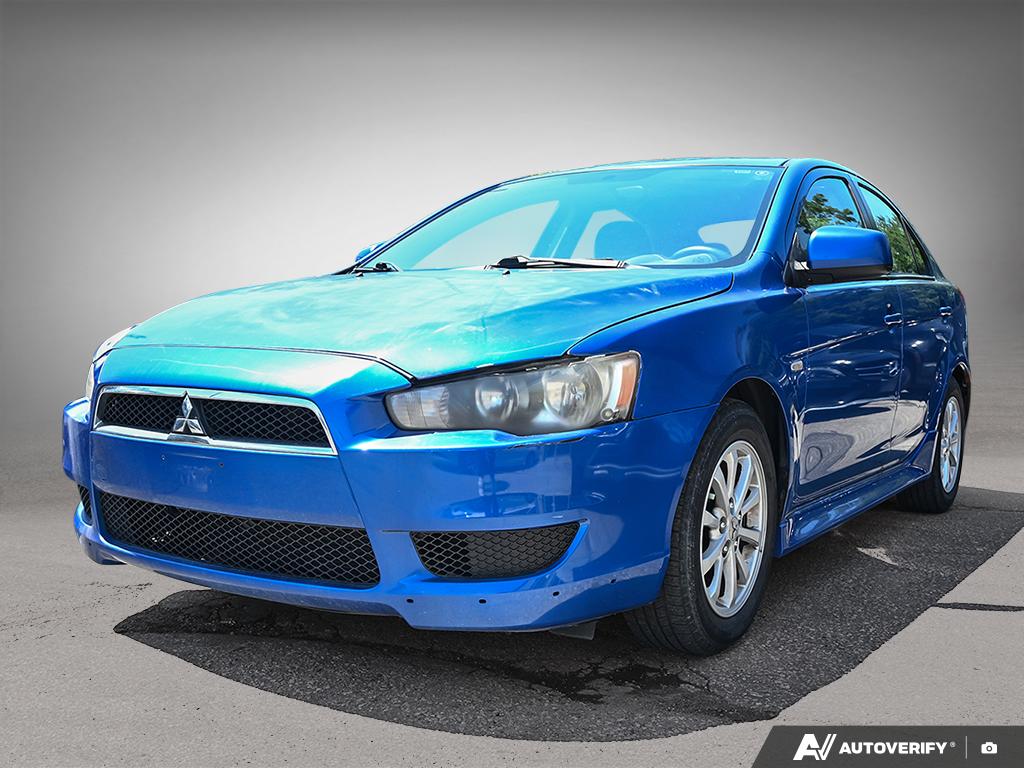 Blue 2011 Mitsubishi Lancer Sportback Hatchback  Automatic