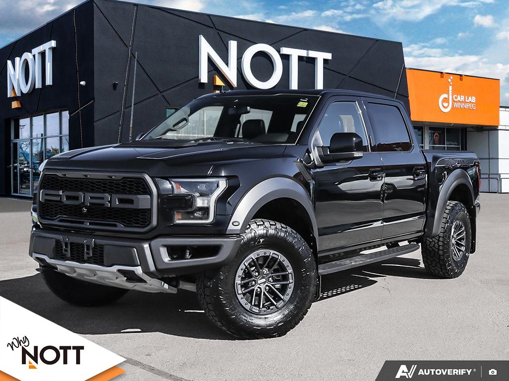 Black 2019 Ford F-150 Raptor SuperCrew 4WD Pickup Truck Four-Wheel Drive Automatic