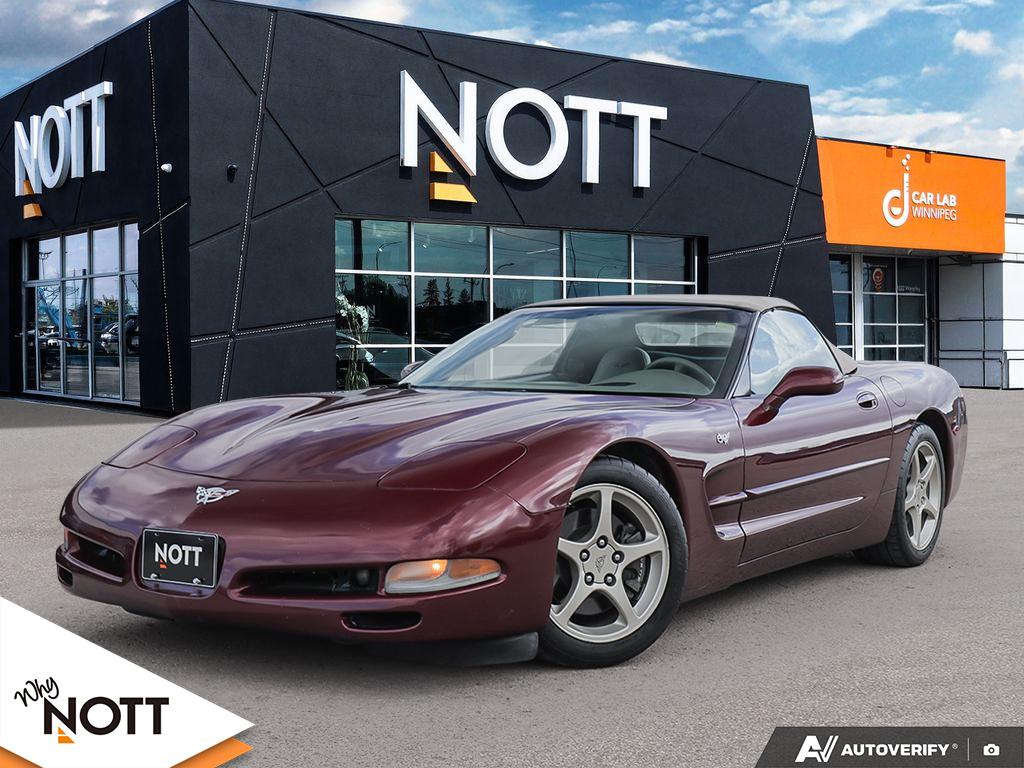 Red 2003 Chevrolet Corvette Convertible RWD Convertible Rear-Wheel Drive Automatic