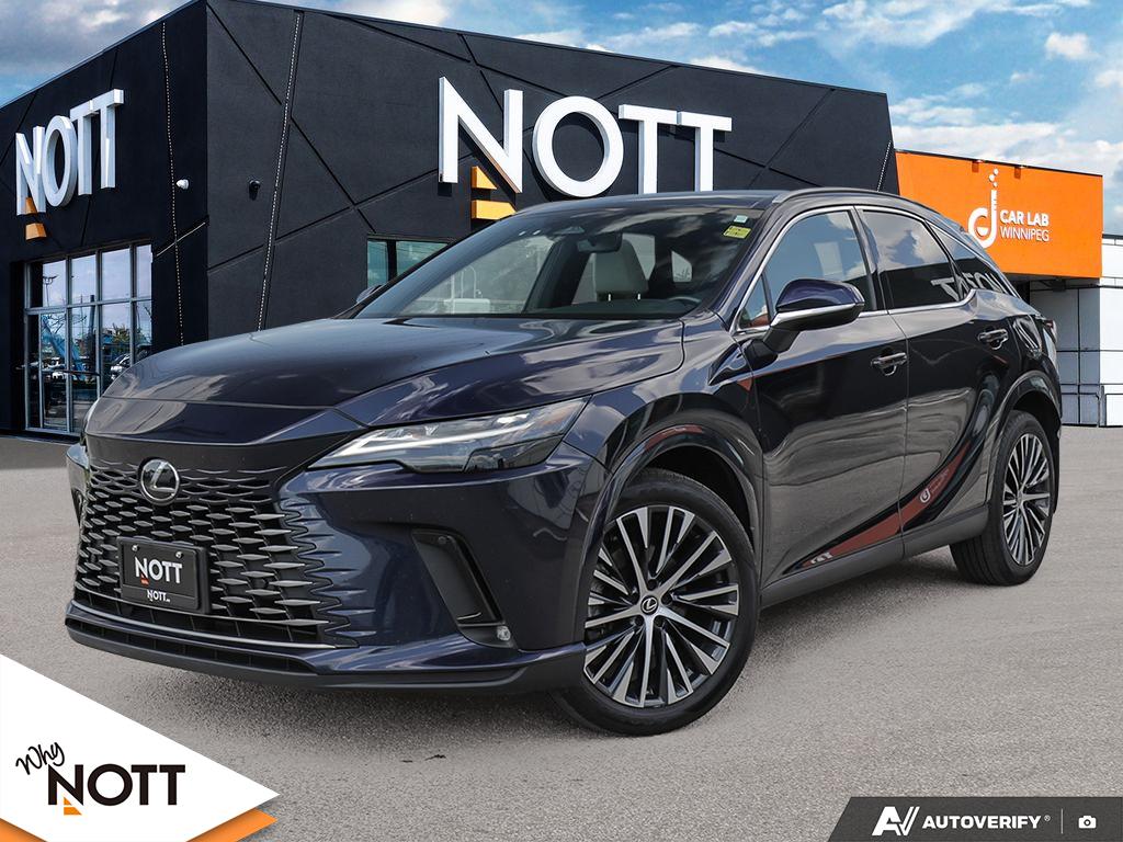 Blue 2023 Lexus RX SUV / Crossover All-Wheel Drive Automatic